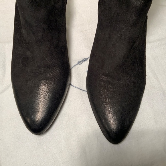 Prada Distressed Leather Ankle Boot - Picture 2 of 5